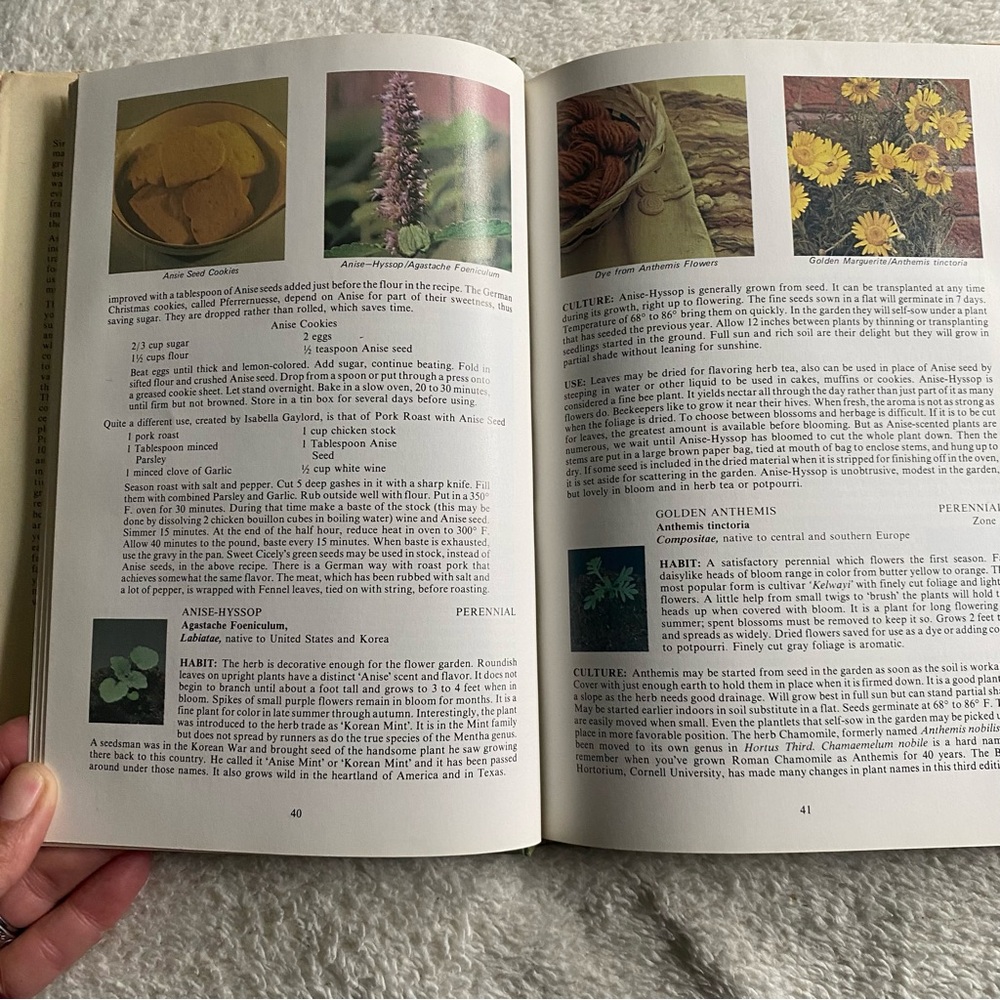 Parks Success With Herbs hardcover 1980 illustrated - Picture 3 of 10